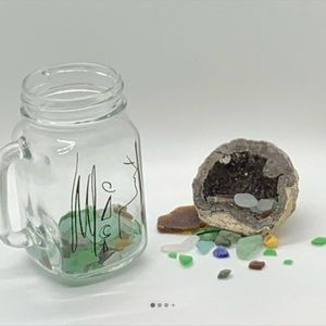 CUSTOM VINYL LINE ART COFFEE JAR